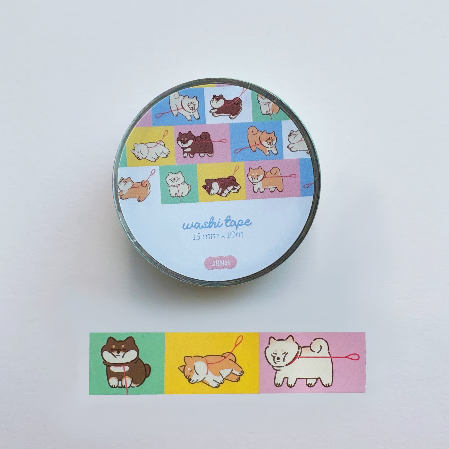 Shiba Pull Washi Tape