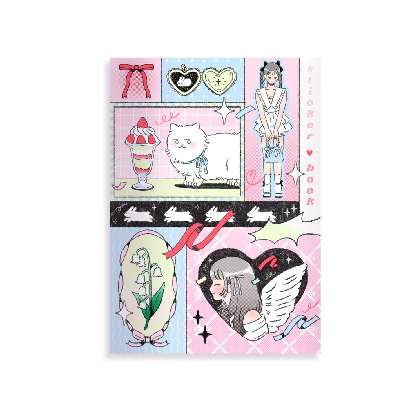 Reusable Sticker Book Coquette