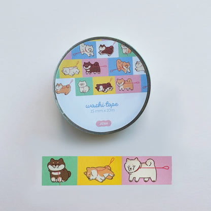 Shiba Pull Washi Tape