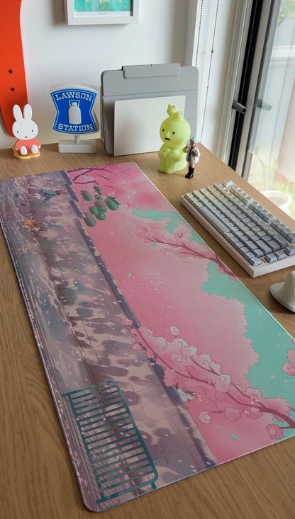 Sakura Large Desk Mat